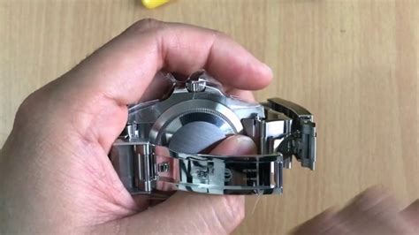 how to remove rolex submariner bracelet|Rolex aftermarket bracelet.